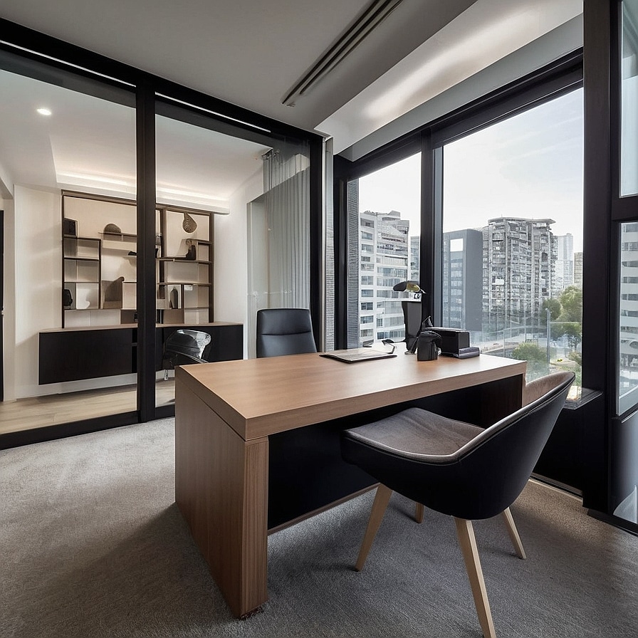 Complejo residencial elegante.